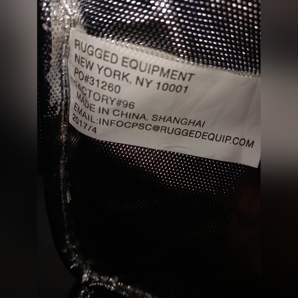 AdventuRidge Essentials Rugged Equipment Insulated Black Lunch Bag Pre-owned - Picture 5 of 11